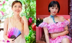 Sao 'Em xinh say hi' mặc điệu đà dự tiệc trà