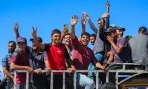 Niềm vui về nhà của người Gaza Niềm vui về nhà của người Gaza